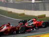 GP COREA, 14.10.2012- Gara, Fernando Alonso (ESP) Ferrari F2012 e Timo Glock (GER) Marussia F1 Team MR01 