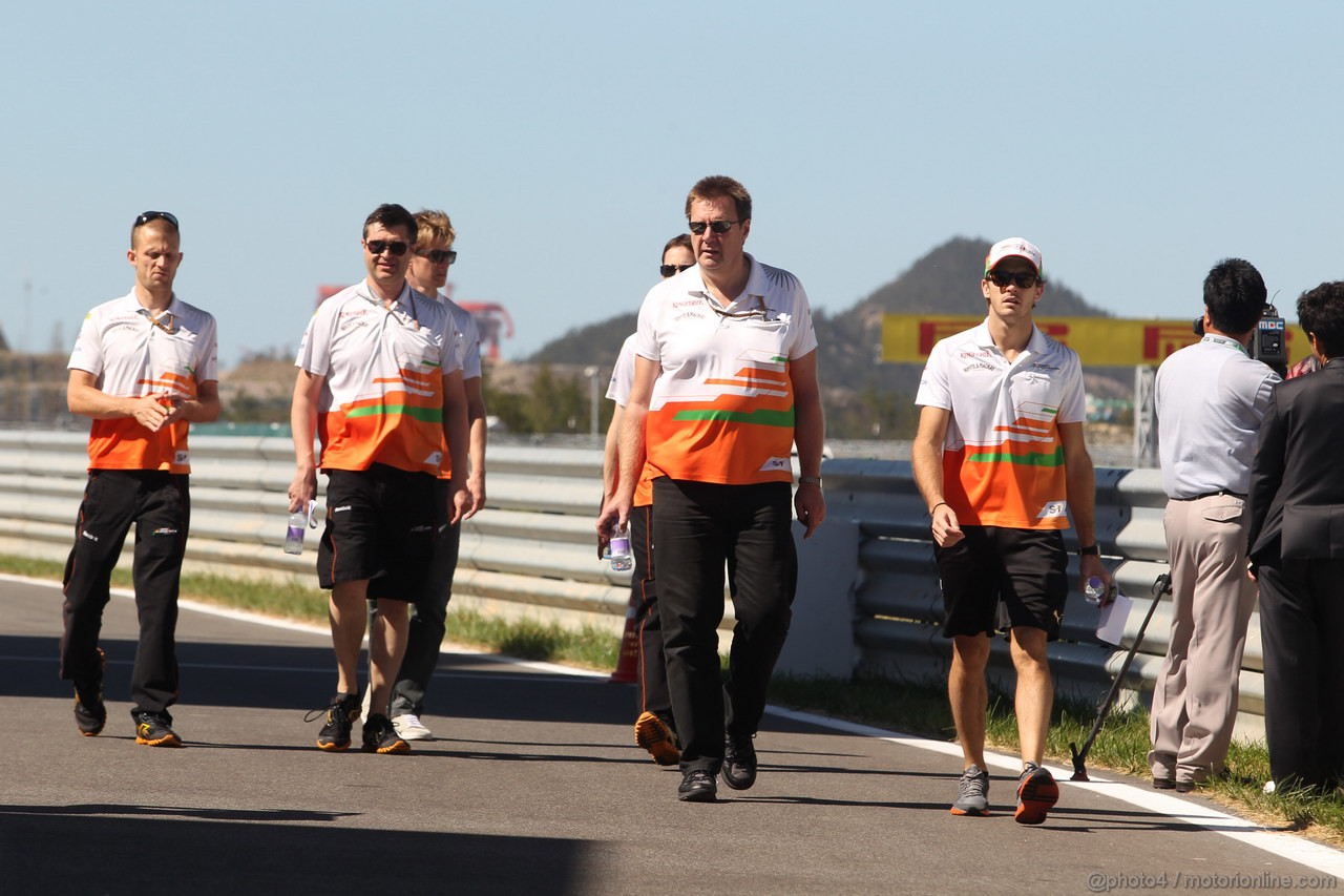 GP COREA, 11.10.2012- Jules Bianchi (FRA), Test Driver, Sahara Force India Formula One Team VJM05 