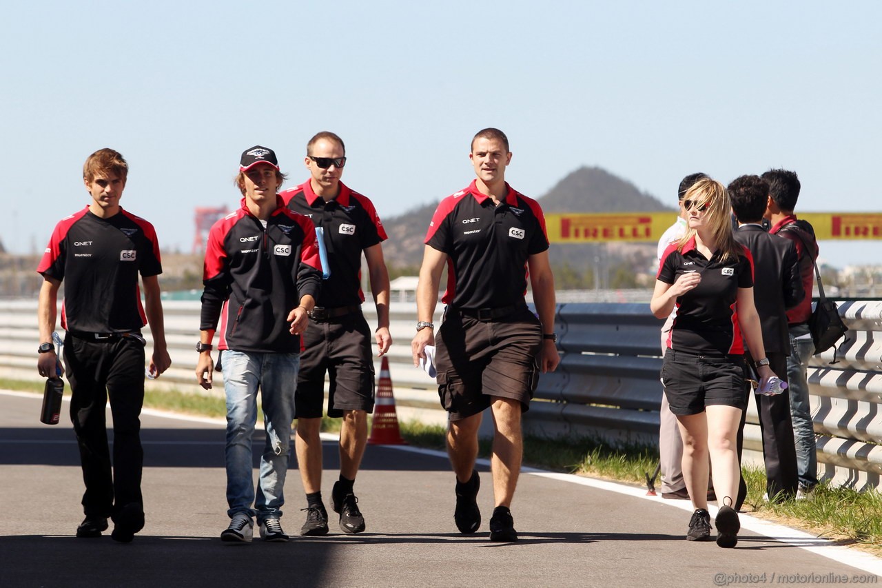 GP COREA, 11.10.2012- Charles Pic (FRA) Marussia F1 Team MR01 