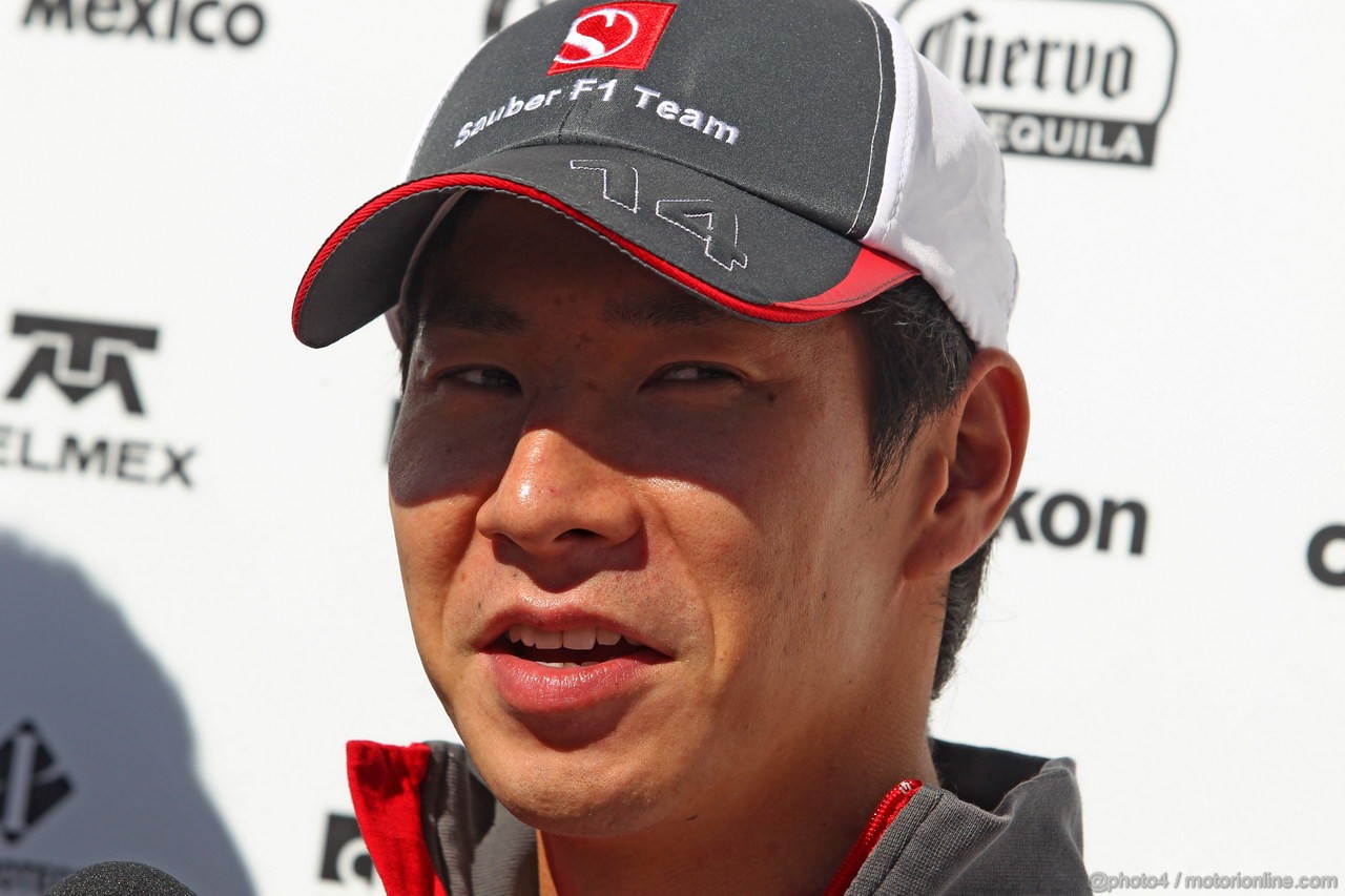 GP COREA, 11.10.2012- Kamui Kobayashi (JAP) Sauber F1 Team C31 