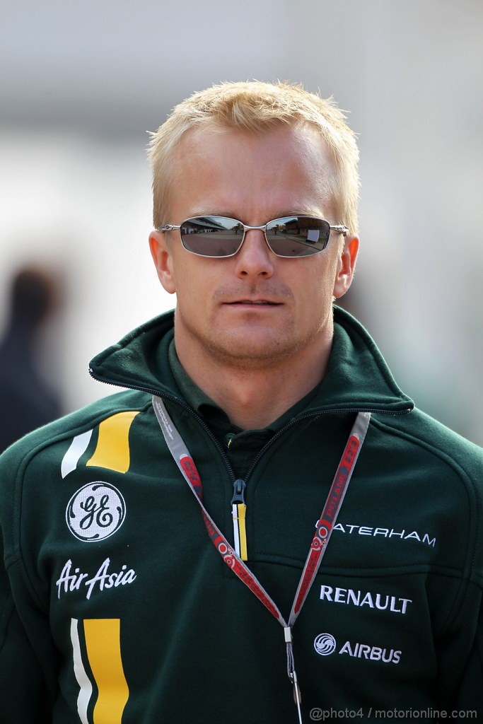 GP COREA, 13.10.2012- Heikki Kovalainen (FIN) Caterham F1 Team CT01 