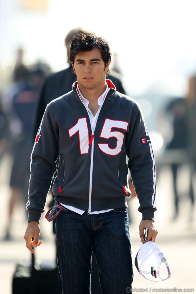 GP COREA, 13.10.2012- Sergio Prez (MEX) Sauber F1 Team C31 