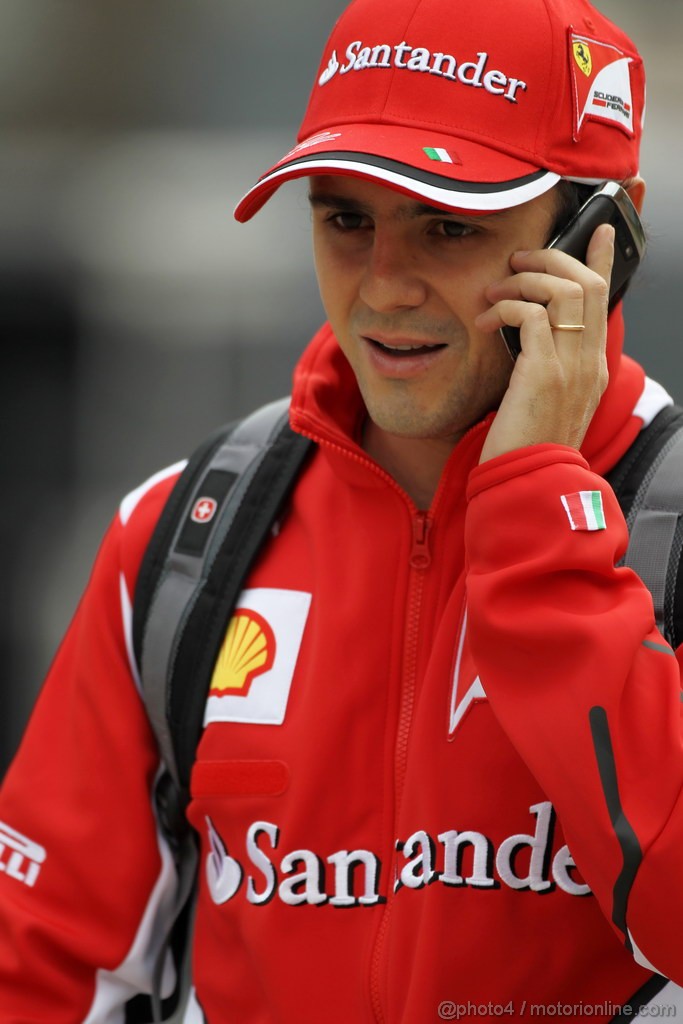 GP COREA, 13.10.2012- Felipe Massa (BRA) Ferrari F2012 