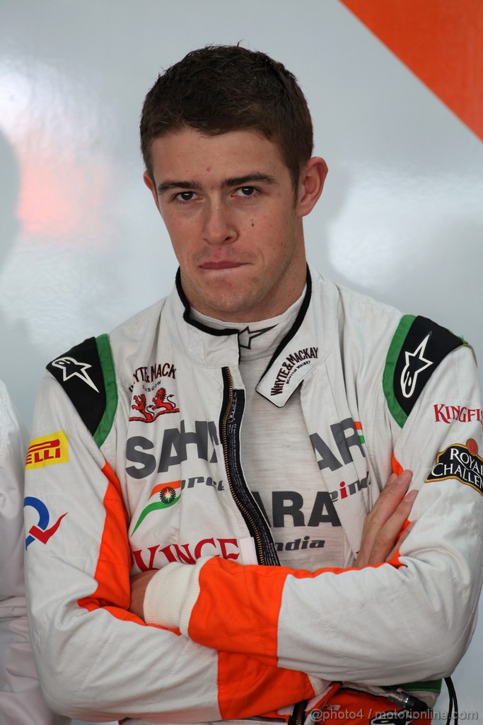 GP COREA, 13.10.2012- Prove Libere 3, Paul di Resta (GBR) Sahara Force India F1 Team VJM05 