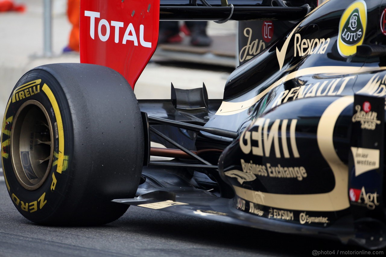 GP COREA, 13.10.2012- Prove Libere 3, Lotus F1 Team E20 