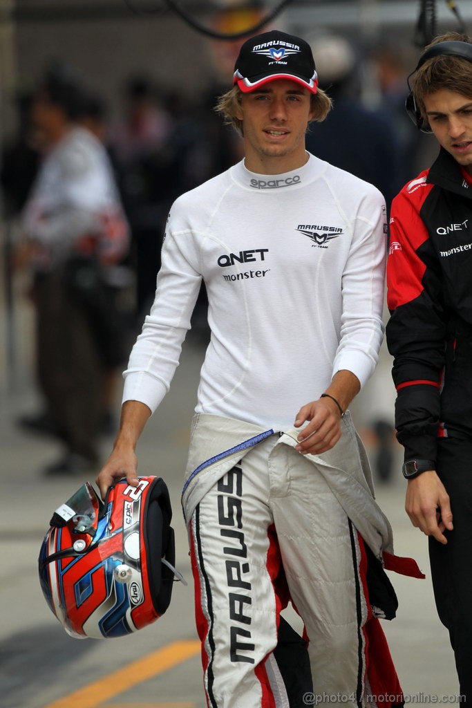 GP COREA, 13.10.2012- Prove Libere 3, Charles Pic (FRA) Marussia F1 Team MR01 