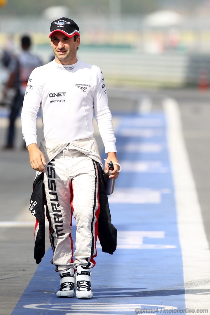 GP COREA, 13.10.2012- Prove Libere 3, Timo Glock (GER) Marussia F1 Team MR01