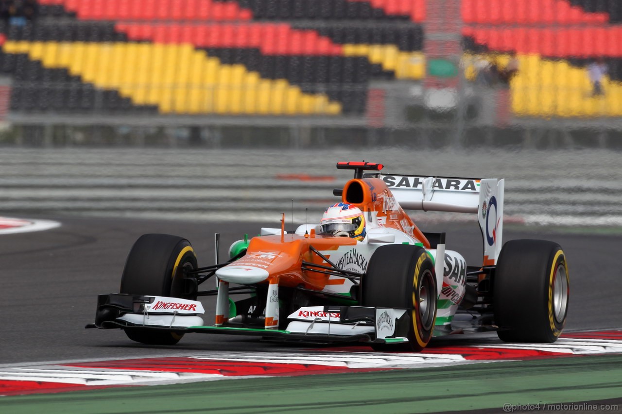 GP COREA, 13.10.2012- Prove Libere 3, Paul di Resta (GBR) Sahara Force India F1 Team VJM05 