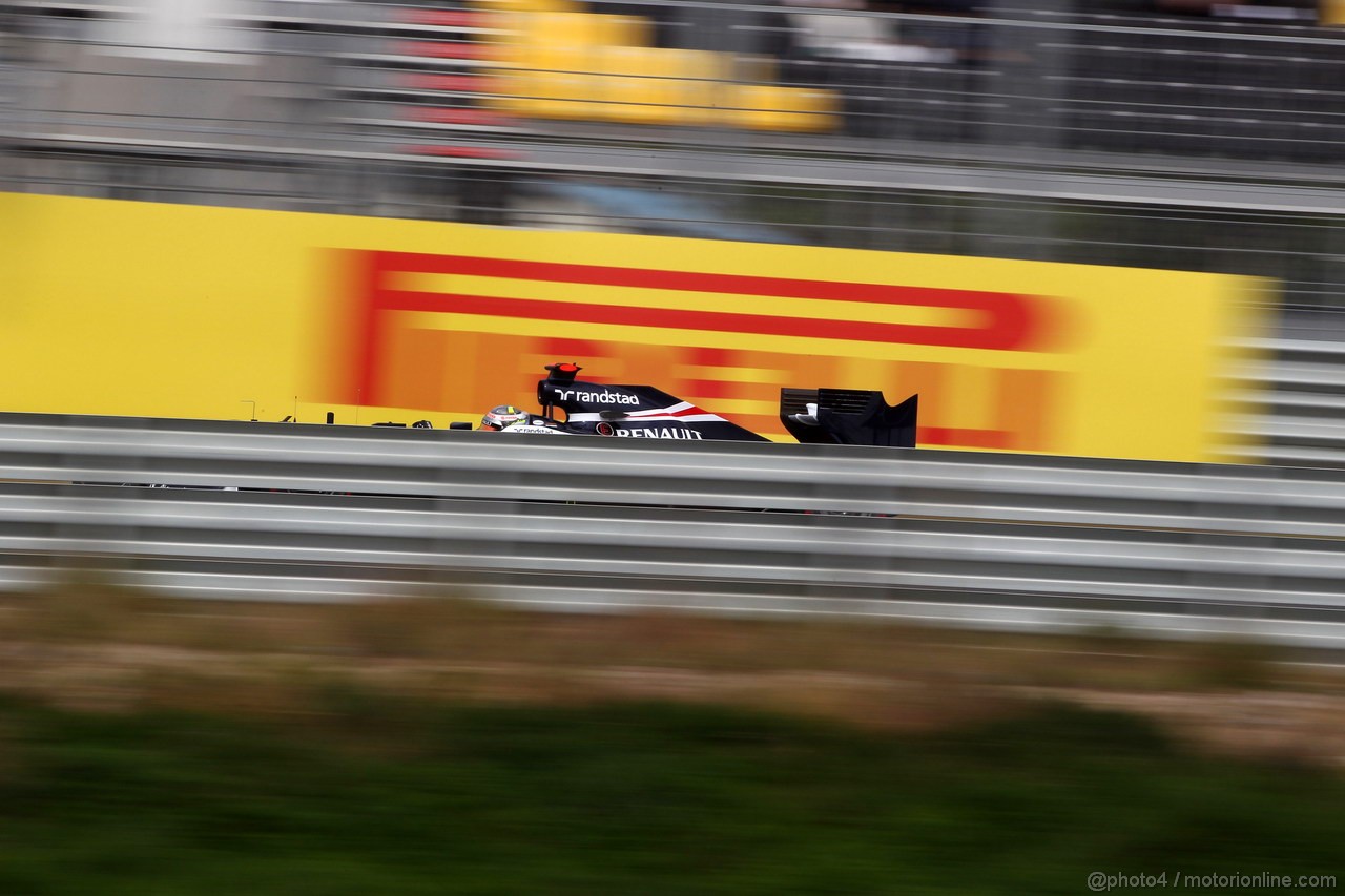 GP COREA, 13.10.2012- Prove Libere 3, Pastor Maldonado (VEN) Williams F1 Team FW34