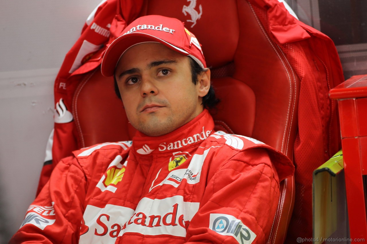 GP COREA, 13.10.2012- Prove Libere 3, Felipe Massa (BRA) Ferrari F2012 