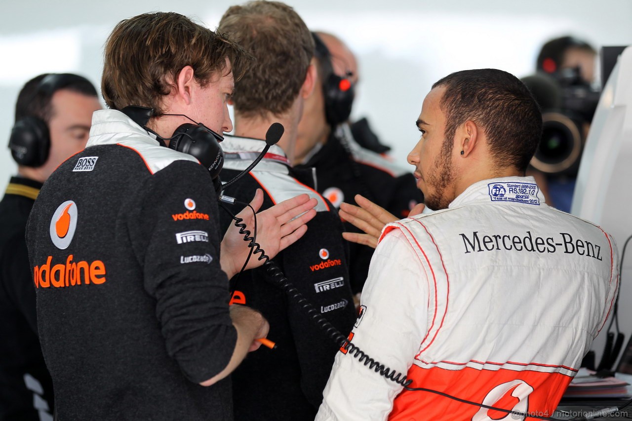 GP COREA, 13.10.2012- Prove Libere 3, Lewis Hamilton (GBR) McLaren Mercedes MP4-27