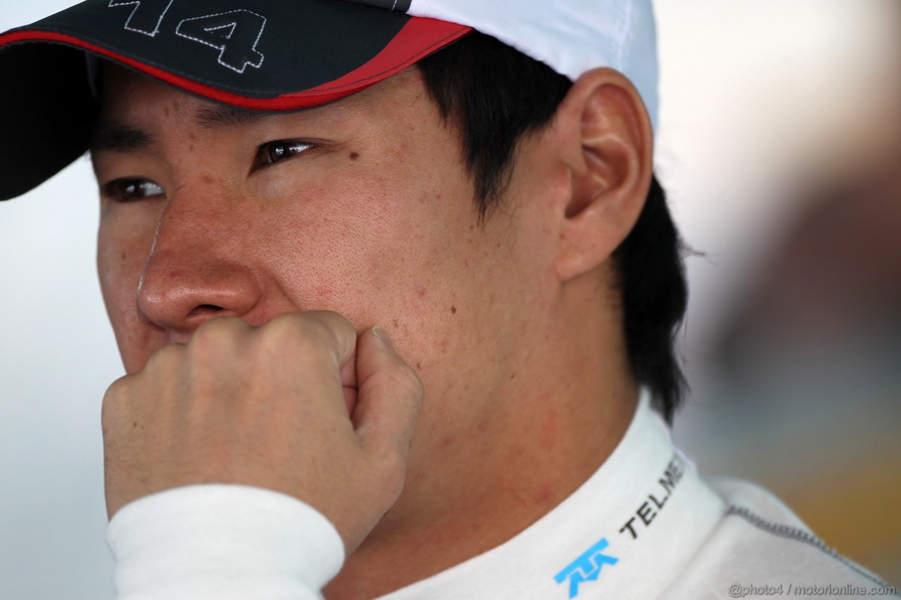 GP COREA, 13.10.2012- Prove Libere 3, Kamui Kobayashi (JAP) Sauber F1 Team C31