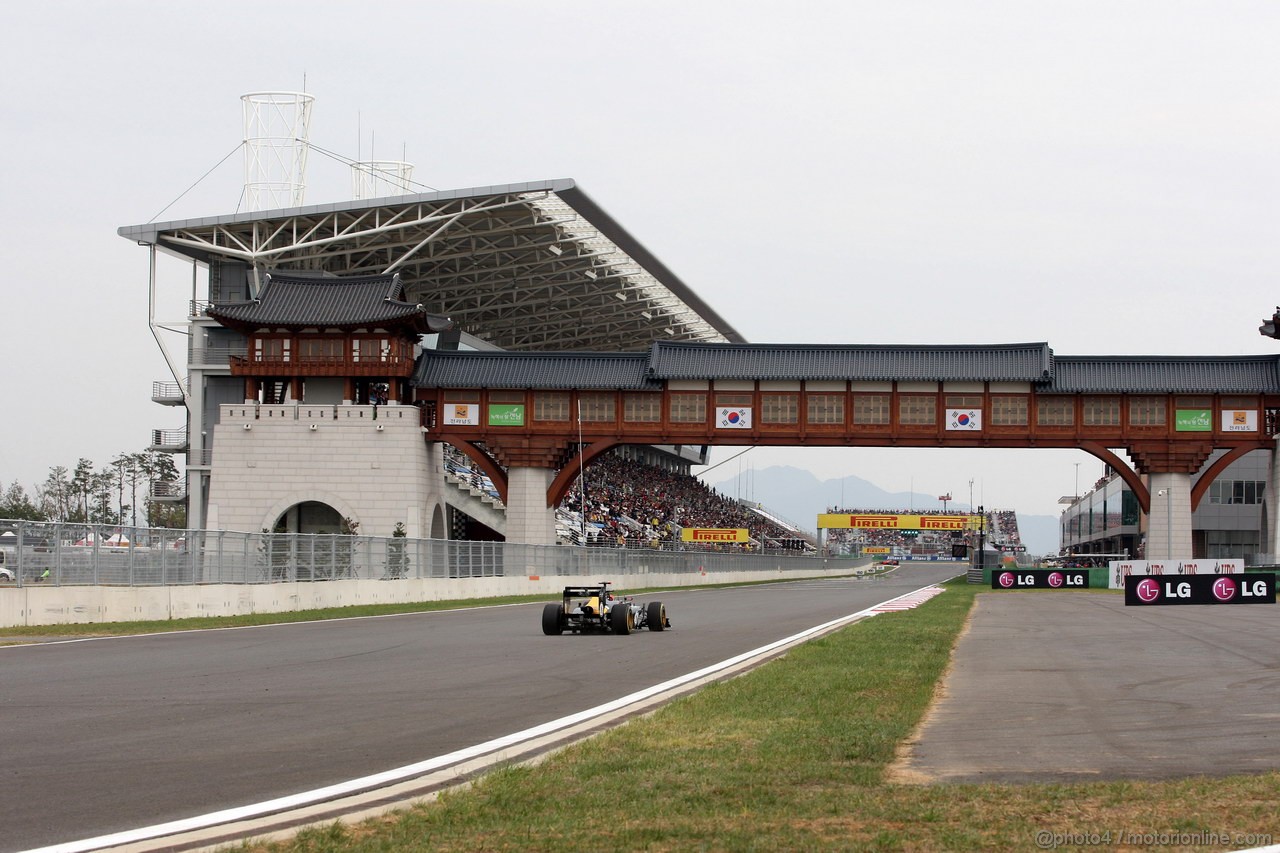 GP COREA, 13.10.2012- Qualifiche, Heikki Kovalainen (FIN) Caterham F1 Team CT01 