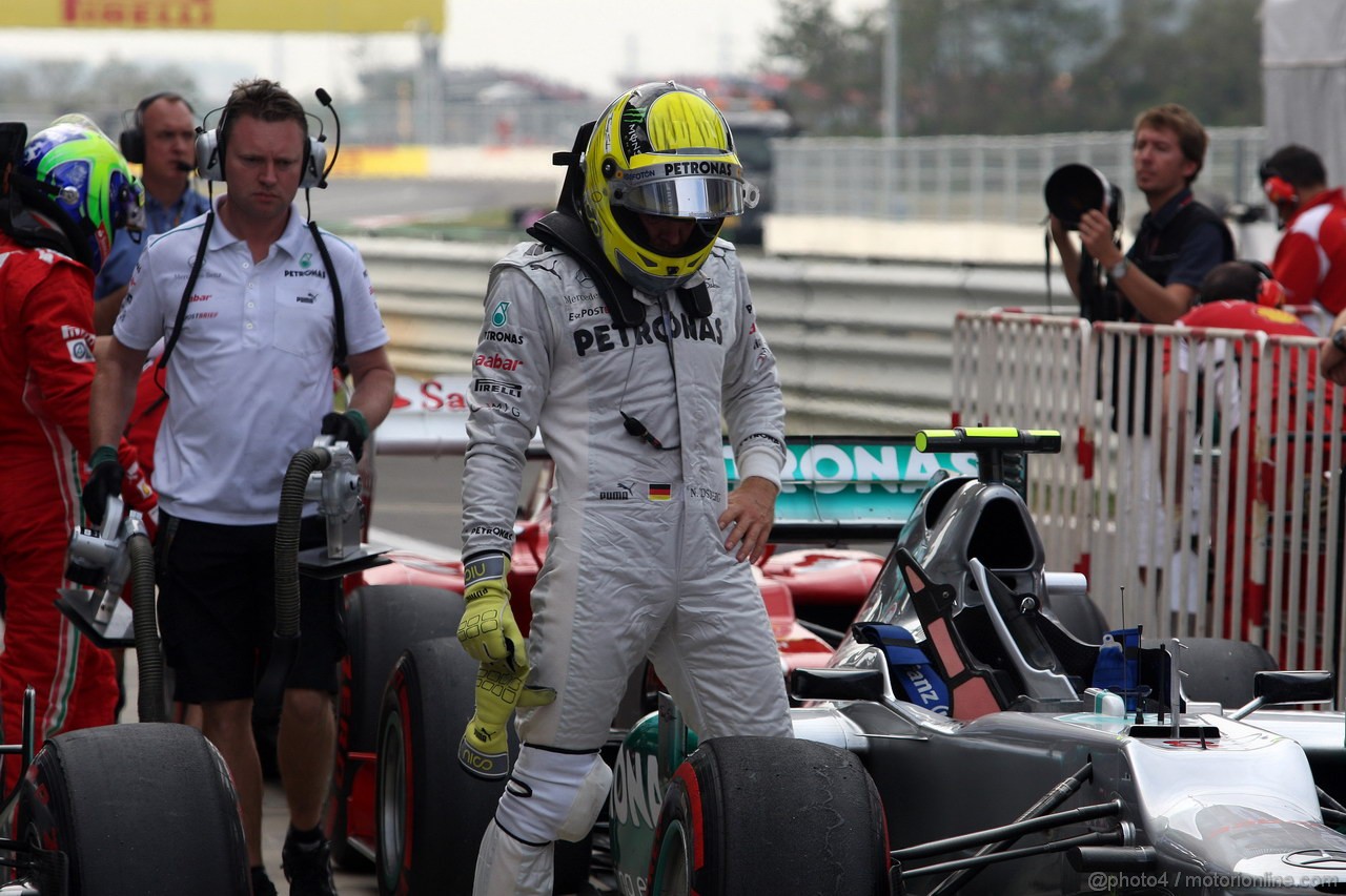 GP COREA, 13.10.2012- Qualifiche, Nico Rosberg (GER) Mercedes AMG F1 W03