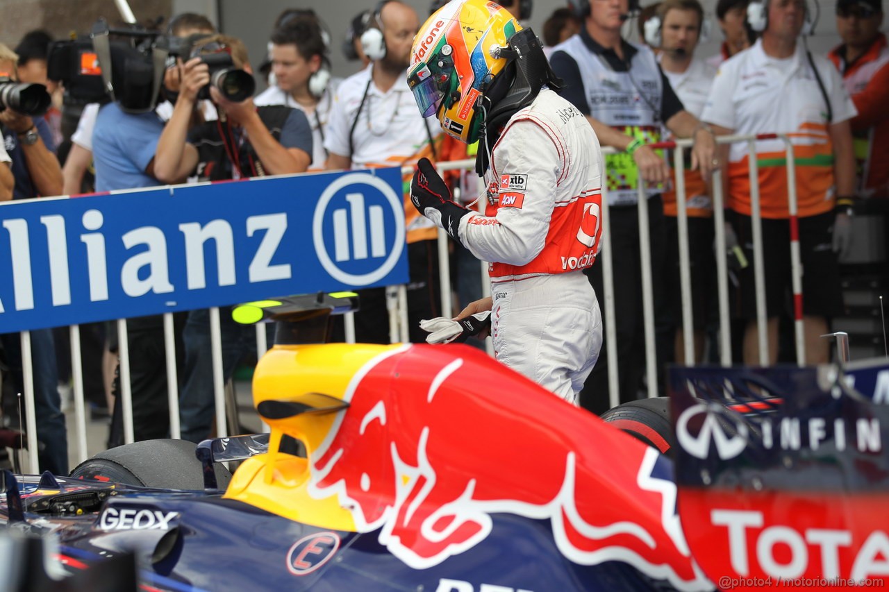 GP COREA, 13.10.2012- Qualifiche, Lewis Hamilton (GBR) McLaren Mercedes MP4-27 