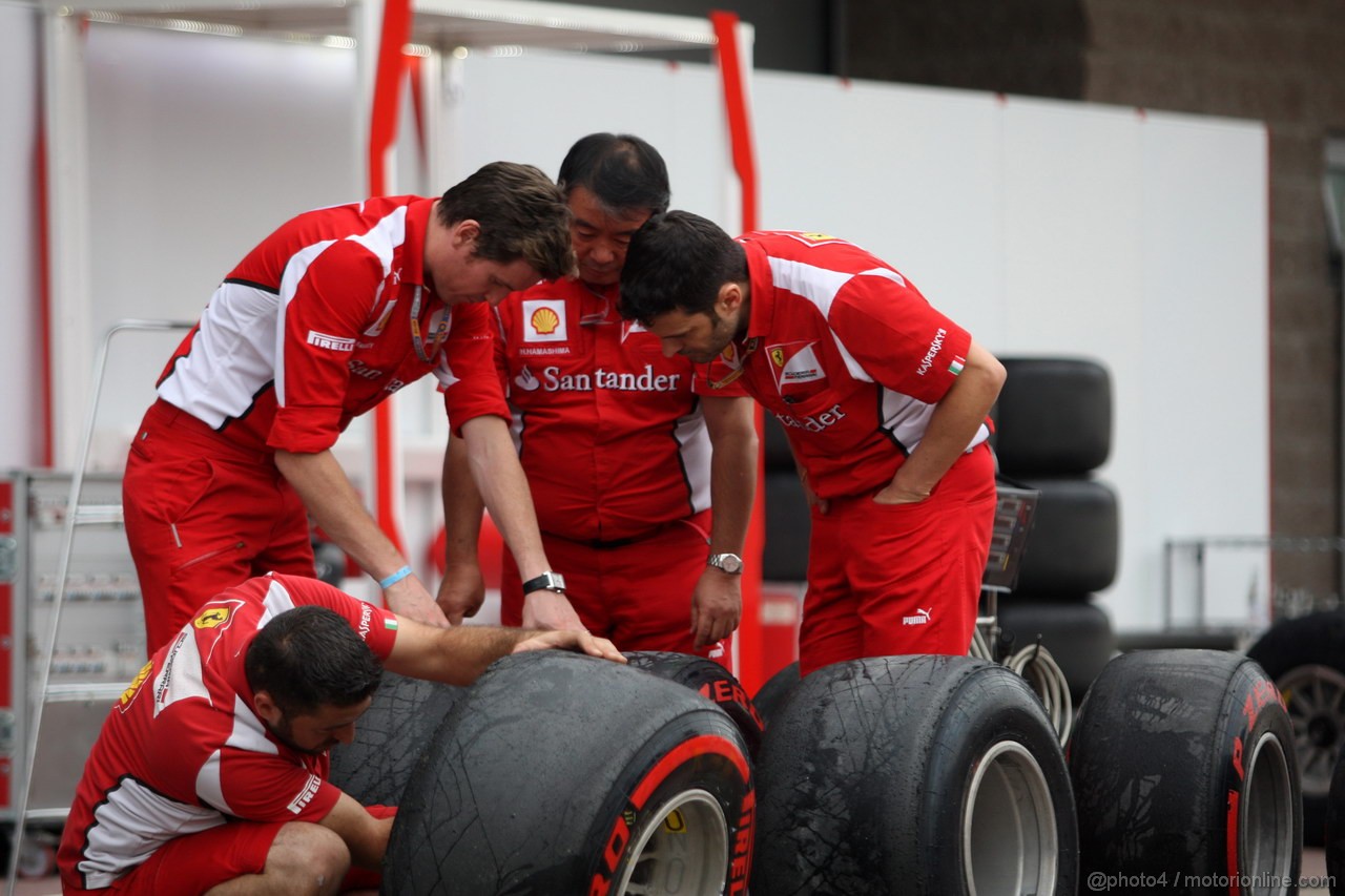 GP COREA, 13.10.2012- Rob Smedley, (GBR), Ferrari, Track Engineer of Felipe Massa (BRA) 