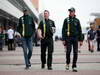 GP COREA, 13.10.2012- Vitaly Petrov (RUS) Caterham F1 Team CT01 e Heikki Kovalainen (FIN) Caterham F1 Team CT01 