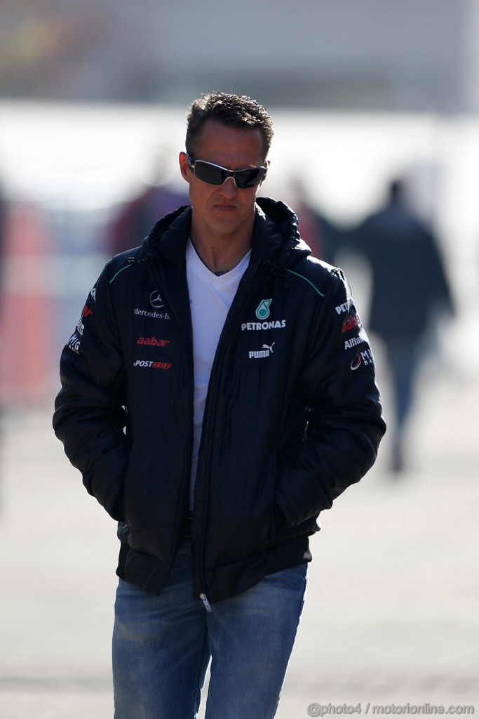 GP COREA, 12.10.2012- Michael Schumacher (GER) Mercedes AMG F1 W03
