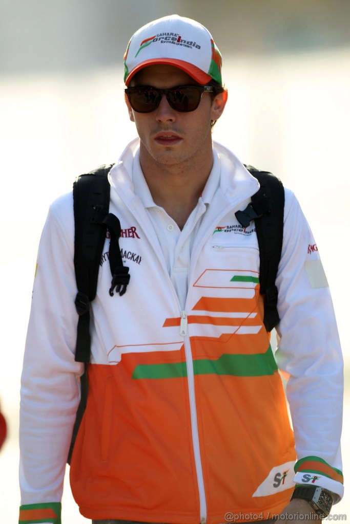 GP COREA, 12.10.2012- Jules Bianchi (FRA), Test Driver, Sahara Force India Formula One Team VJM05 