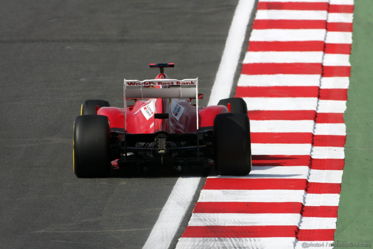 GP COREA, 12.10.2012-  Prove Libere 1, Fernando Alonso (ESP) Ferrari F2012 