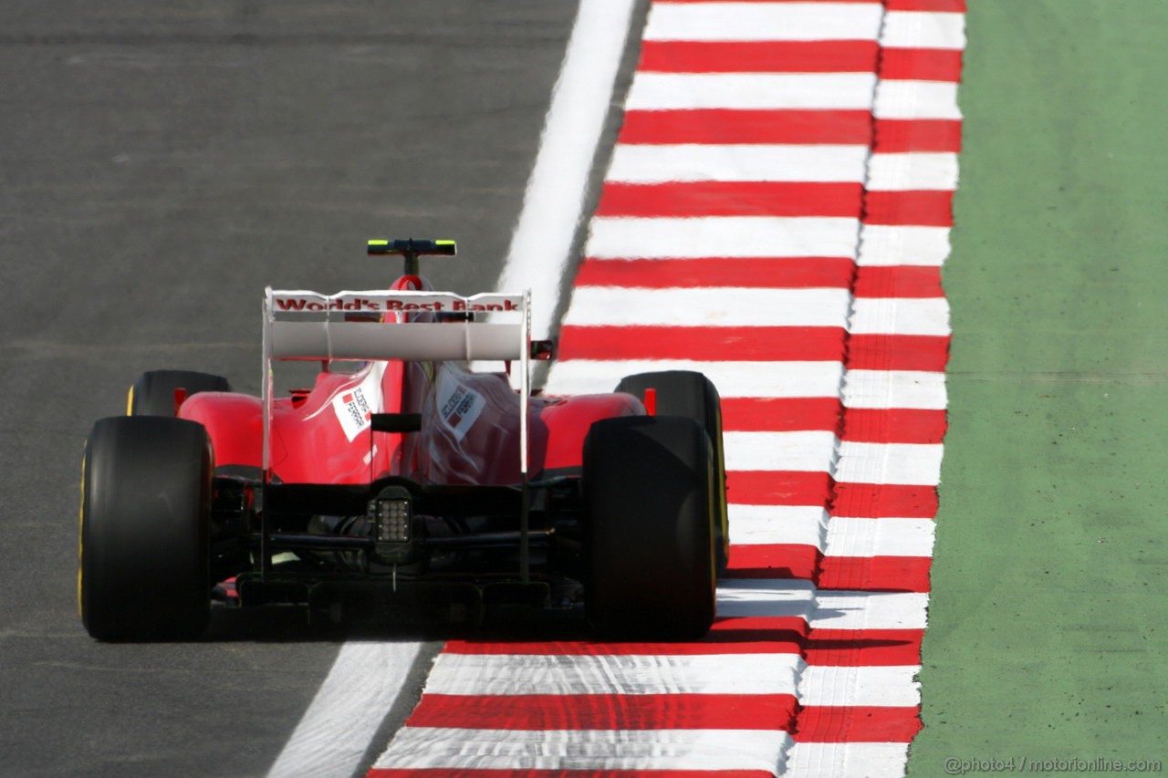 GP COREA, 12.10.2012-  Prove Libere 1, Felipe Massa (BRA) Ferrari F2012 