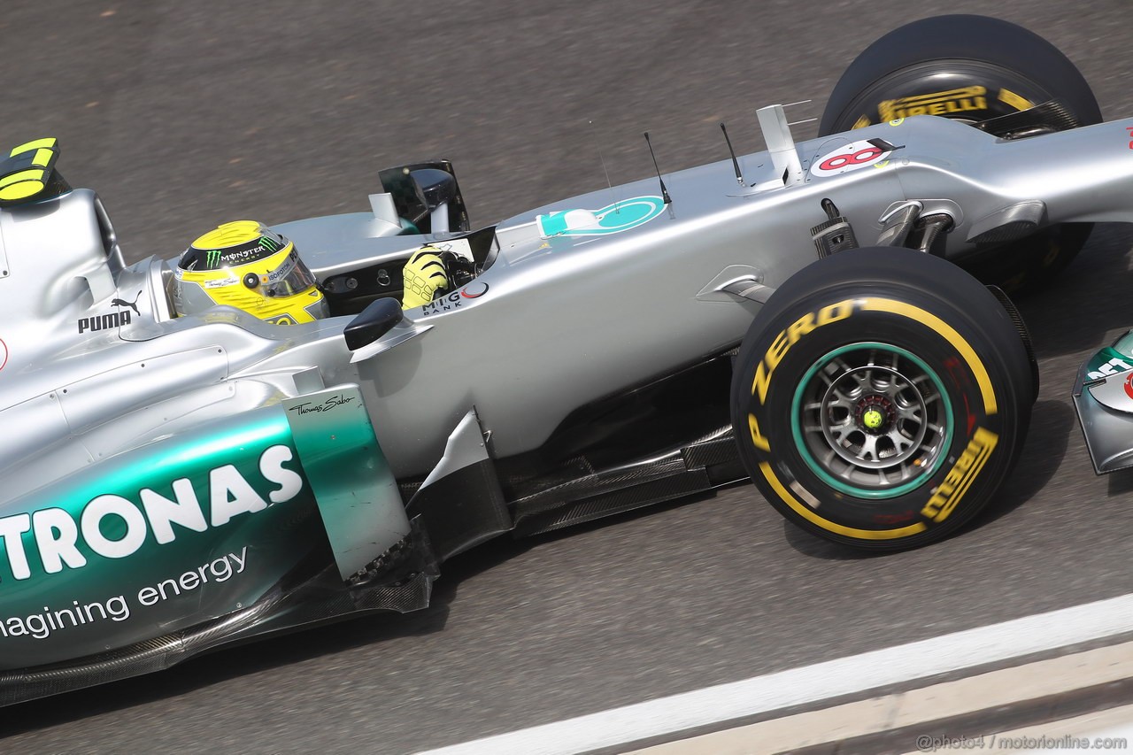 GP COREA, 12.10.2012-  Prove Libere 1, Nico Rosberg (GER) Mercedes AMG F1 W03 