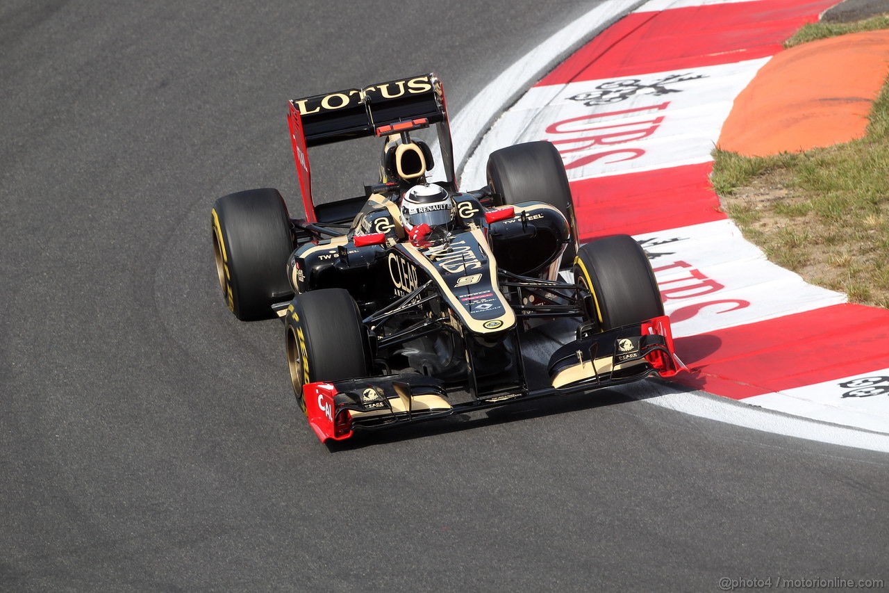 GP COREA, 12.10.2012-  Prove Libere 1, Kimi Raikkonen (FIN) Lotus F1 Team E20 