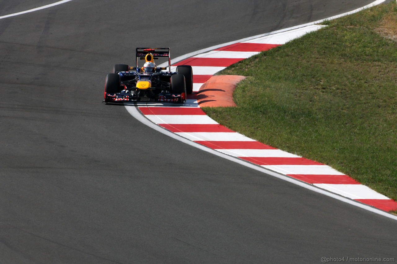 GP COREA, 12.10.2012-  Prove Libere 2, Sebastian Vettel (GER) Red Bull Racing RB8 