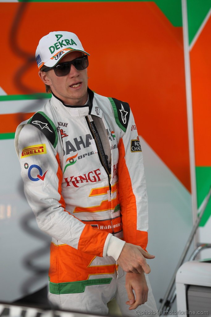 GP COREA, 12.10.2012-  Prove Libere 2, Nico Hulkenberg (GER) Sahara Force India F1 Team VJM05 