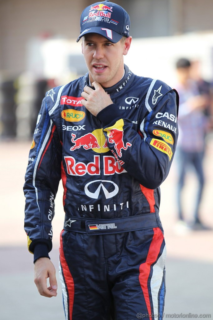 GP COREA, 12.10.2012-  Prove Libere 2, Sebastian Vettel (GER) Red Bull Racing RB8 