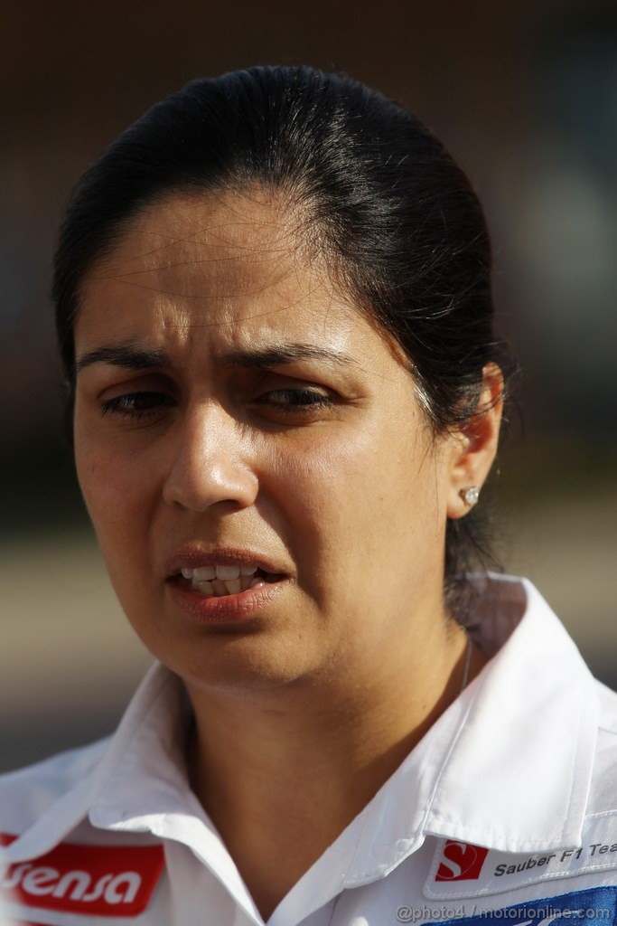 GP COREA, 12.10.2012-  Prove Libere 2, Monisha Kaltenborn (AUT), CEO e Team Principal, Sauber F1 Team 