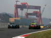 GP COREA, 12.10.2012-  Free Practice 1, Nico Rosberg (GER) Mercedes AMG F1 W03 e Felipe Massa (BRA) Ferrari F2012 