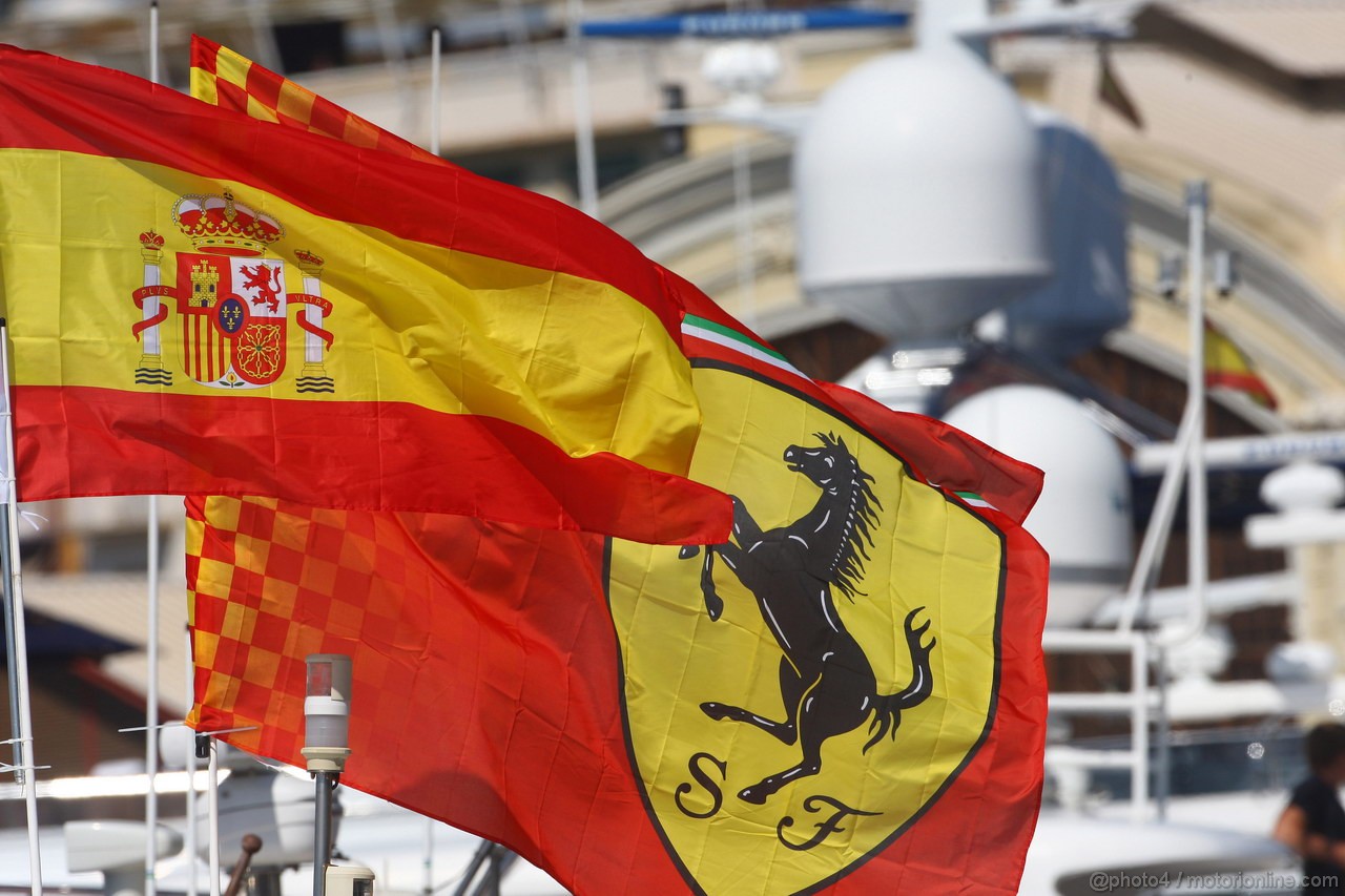 GP EUROPA, 24.06.2012- Flags