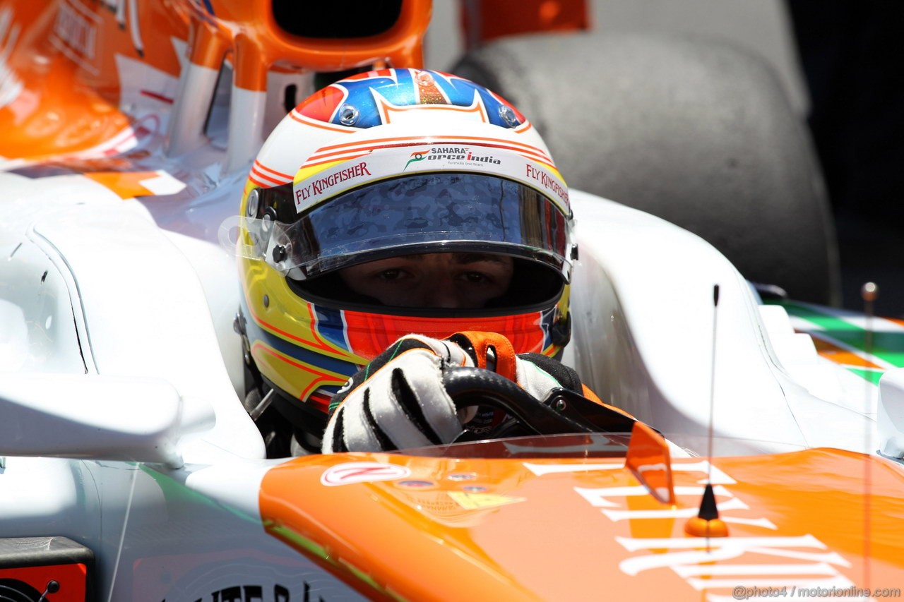 GP EUROPA, 24.06.2012- Gara, Paul di Resta (GBR) Sahara Force India F1 Team VJM05 