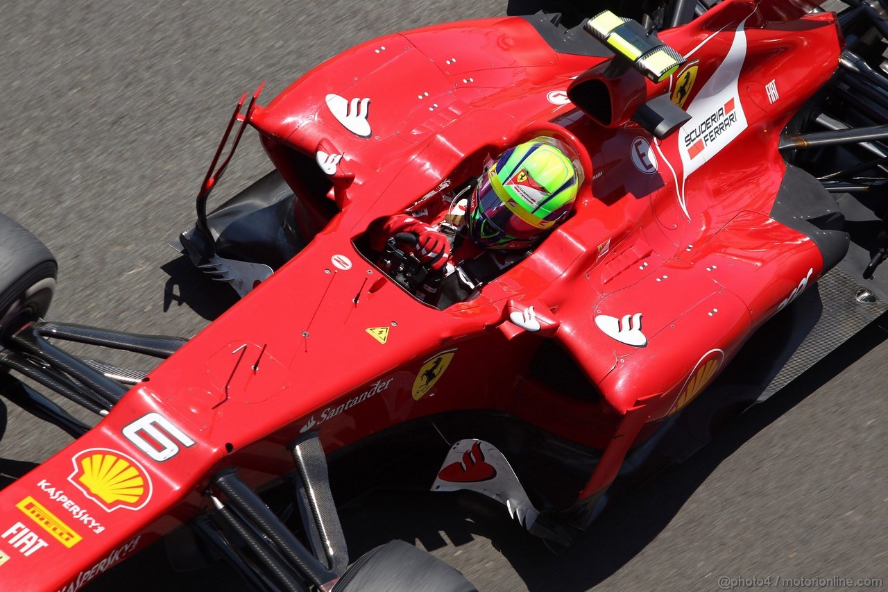 GP EUROPA, 24.06.2012- Gara, Felipe Massa (BRA) Ferrari F2012 
