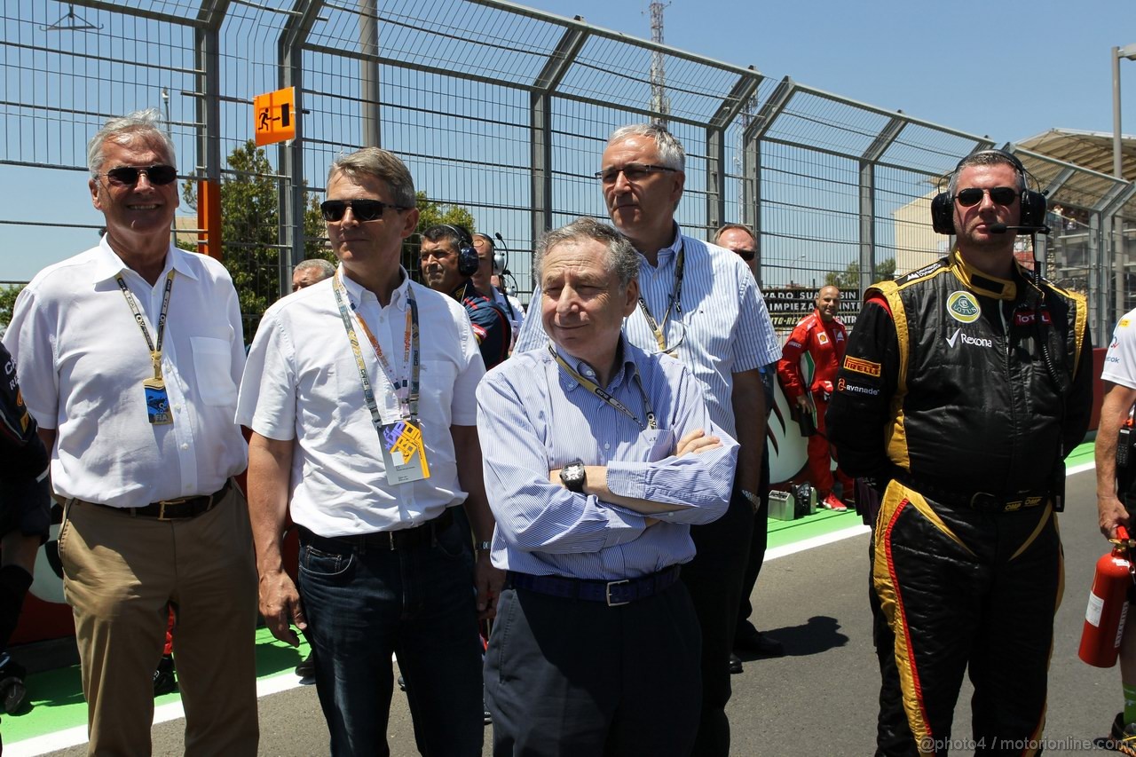 GP EUROPA, 24.06.2012- Gara, Jean Todt (FRA), President FIA 