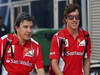 GP EUROPA, 24.06.2012- Fabrizio Borra (ITA), physiotherapist of Fernando Alonso (ESP) e Fernando Alonso (ESP) Ferrari F2012 