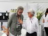 GP EUROPA, 24.06.2012- Eric Clapton, singer e Bernie Ecclestone (GBR), President e CEO of Formula One Management  