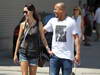 GP EUROPA, 24.06.2012- Roberto Carlos (BRA), soccer e sua moglie
