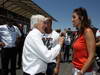 GP EUROPA, 24.06.2012- Gara, Bernie Ecclestone (GBR), President e CEO of Formula One Management  e his fiance Fabiana Flosi (BRA)