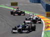 GP EUROPA, 24.06.2012- Gara, Bruno Senna (BRA) Williams F1 Team FW34 davanti a Sergio Prez (MEX) Sauber F1 Team C31 