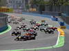 GP EUROPA, 24.06.2012- Carrera, Inicio de la carrera