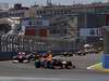 GP EUROPA, 24.06.2012- Gara, Sebastian Vettel (GER) Red Bull Racing RB8 davanti a Fernando Alonso (ESP) Ferrari F2012 