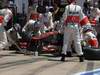 GP EUROPA, 24.06.2012- Gara, Pit Stop, Lewis Hamilton (GBR) McLaren Mercedes MP4-27