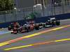 GP EUROPA, 24.06.2012- Gara, Lewis Hamilton (GBR) McLaren Mercedes MP4-27 e Bruno Senna (BRA) Williams F1 Team FW34 