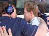 GP EUROPA, 24.06.2012- Gara, Sebastian Vettel (GER) Red Bull Racing RB8 retires from the race with Christian Horner (GBR), Red Bull Racing, Sporting Director
