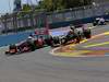 GP EUROPA, 24.06.2012- Gara, Lewis Hamilton (GBR) McLaren Mercedes MP4-27 e Romain Grosjean (FRA) Lotus F1 Team E20 