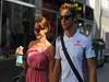 GP EUROPA, 24.06.2012- Jenson Button (GBR) McLaren Mercedes MP4-27 e Domenica Jessica Michibata (GBR), girfriend of Jenson Button (GBR) 