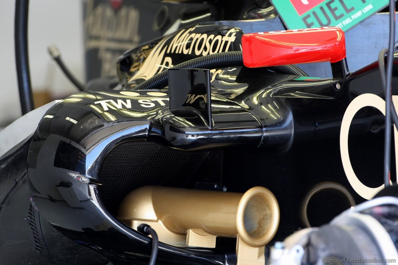 GP EUROPA, 21.06.2012- Lotus F1 Team E20 