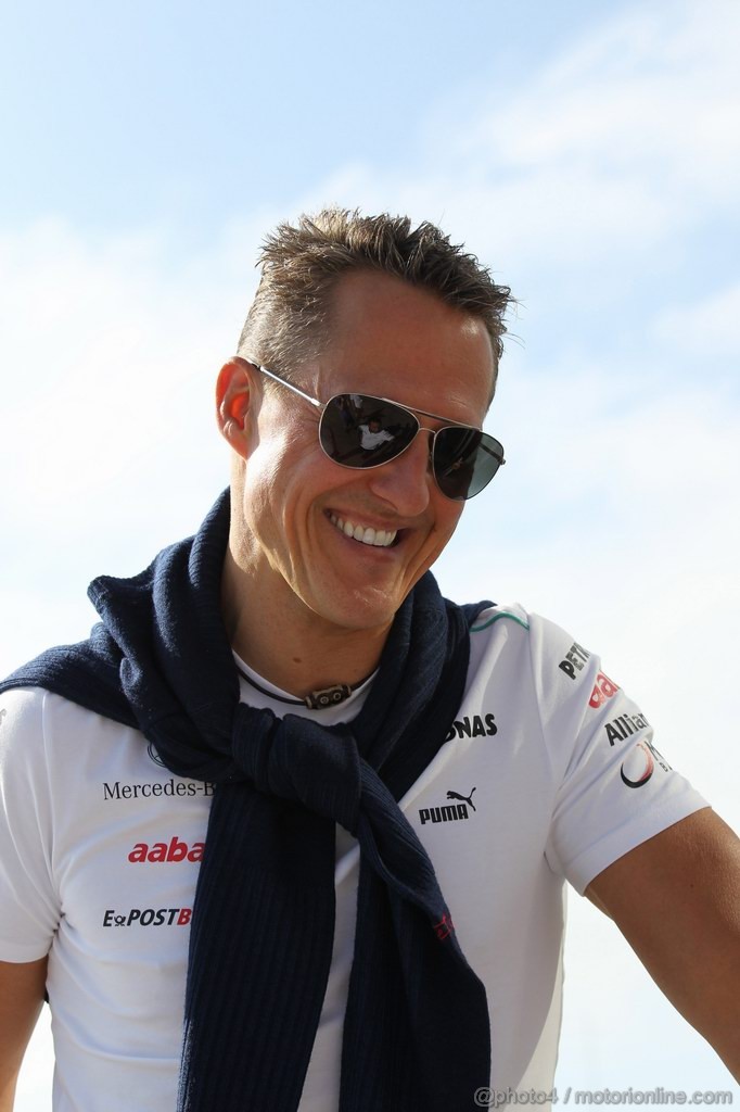 GP EUROPA, 23.06.2012- Michael Schumacher (GER) Mercedes AMG F1 W03 